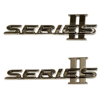 Genuine Holden Badge for "Series II" VE Holden SS SSV SV6 Redline Storm Pair Chrome