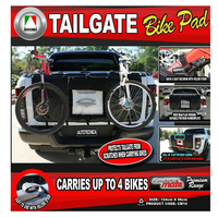 Autotecnica CM10 Tailgate Cover / Pickup Pad - 4 Bike Capacity - All Utes