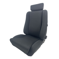 Autotecnica Car Seat Rear PU Leather Material Design