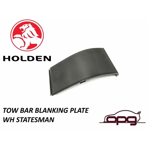 Genuine Holden Tow Bar Bumper Bar Blanking Cover for WH Statesman - Clip in -