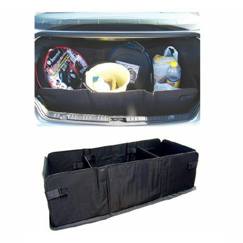 Autotecnica Collapsible Travelling Boot Trunk Wagon Organiser/Organizer Size: 99 X 49 X 25cm