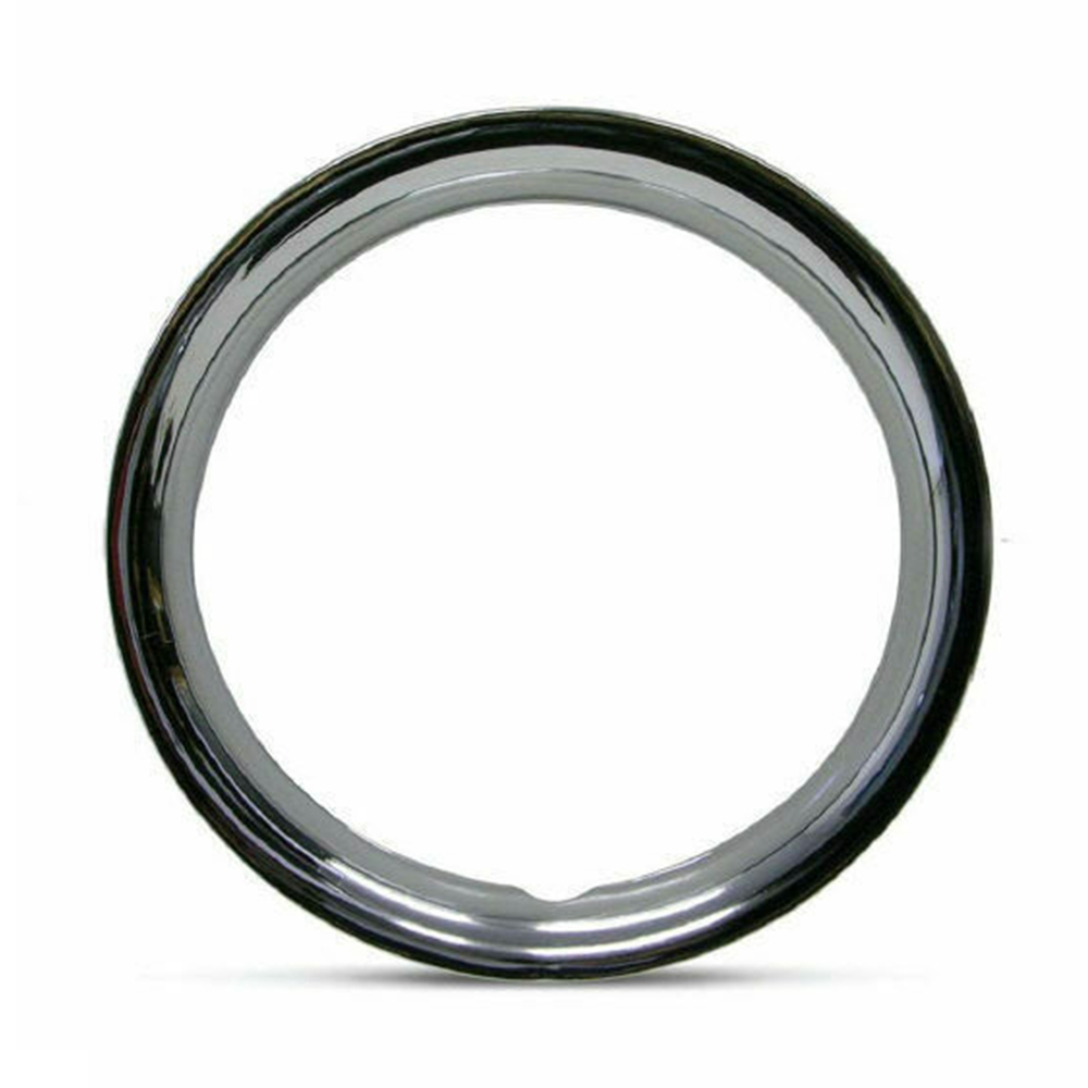 Saas 9491 Triple Chrome Plated 14inch Dress Wheel Rings Wheel Trims