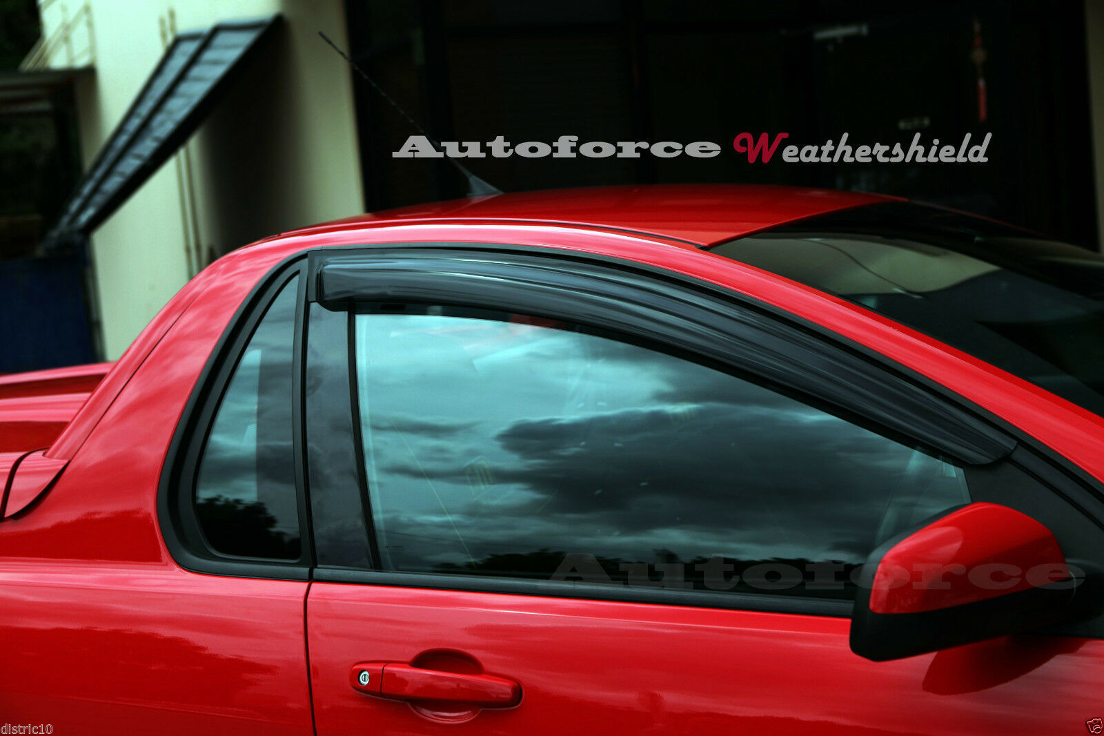 Slimline Weathershield Weather Shield Kit Front for All Model Holden