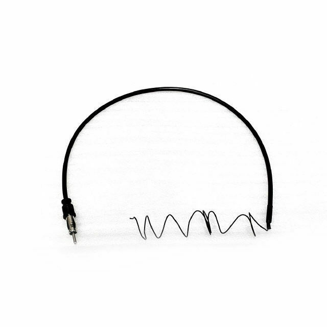 Analogue Radio AM FM Antenna & Lead in Car Under Dash Hidden 110cm Long