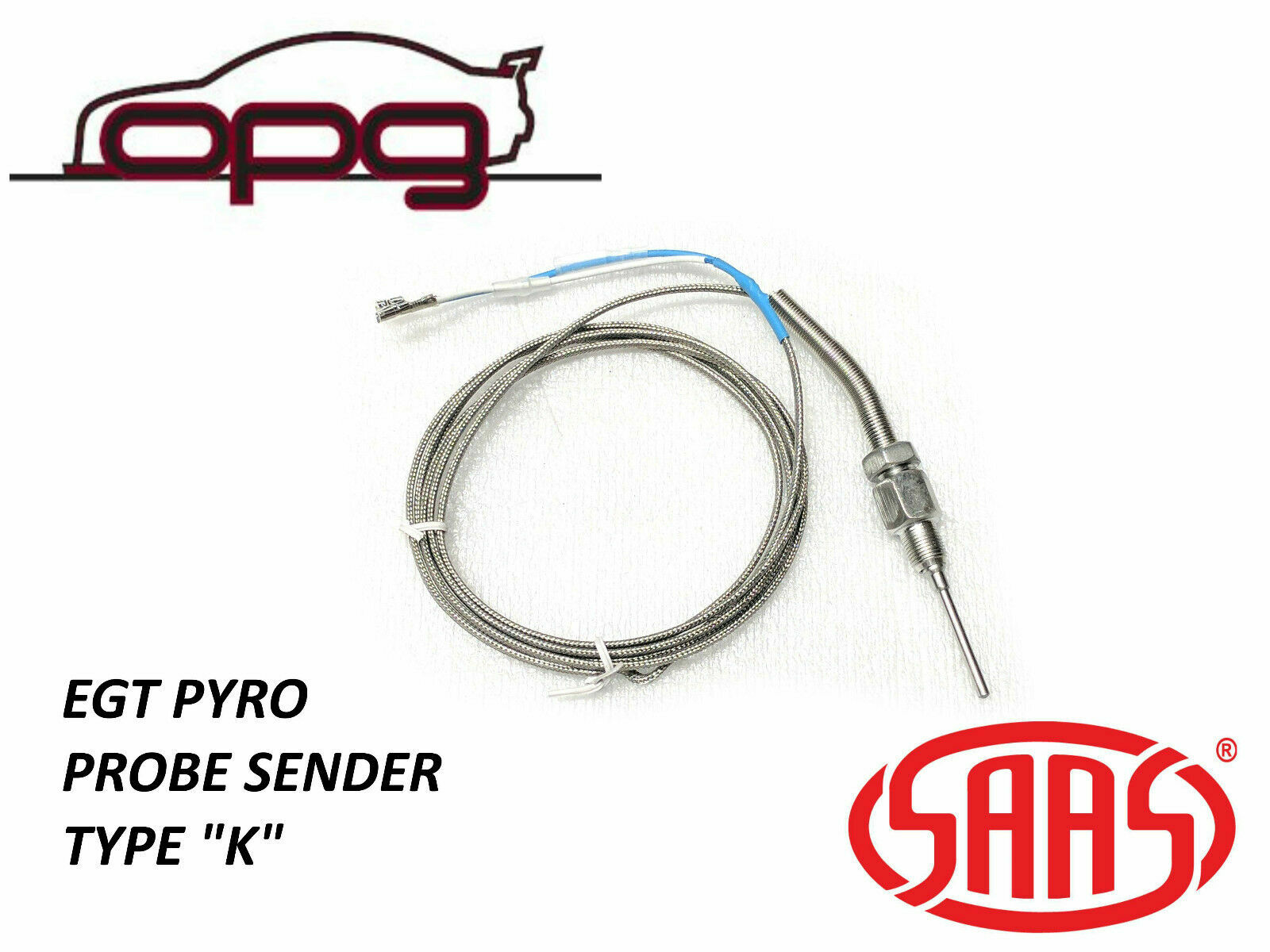 SG31003 EGT / Pyro Exhaust Gas Temp Probe Only SAAS Gauge Muscle Series