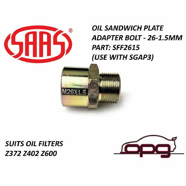 Genuine SAAS SGAP3 SFF2615 Oil Adaptor Sandwich Plate for Oil/Temp PressZ600 Z372 Z402