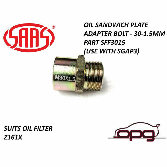 Genuine SAAS SGAP3 SFF3015 Oil Adaptor Sandwich Plate for Oil/Temp Press Gauge Z161X&M30
