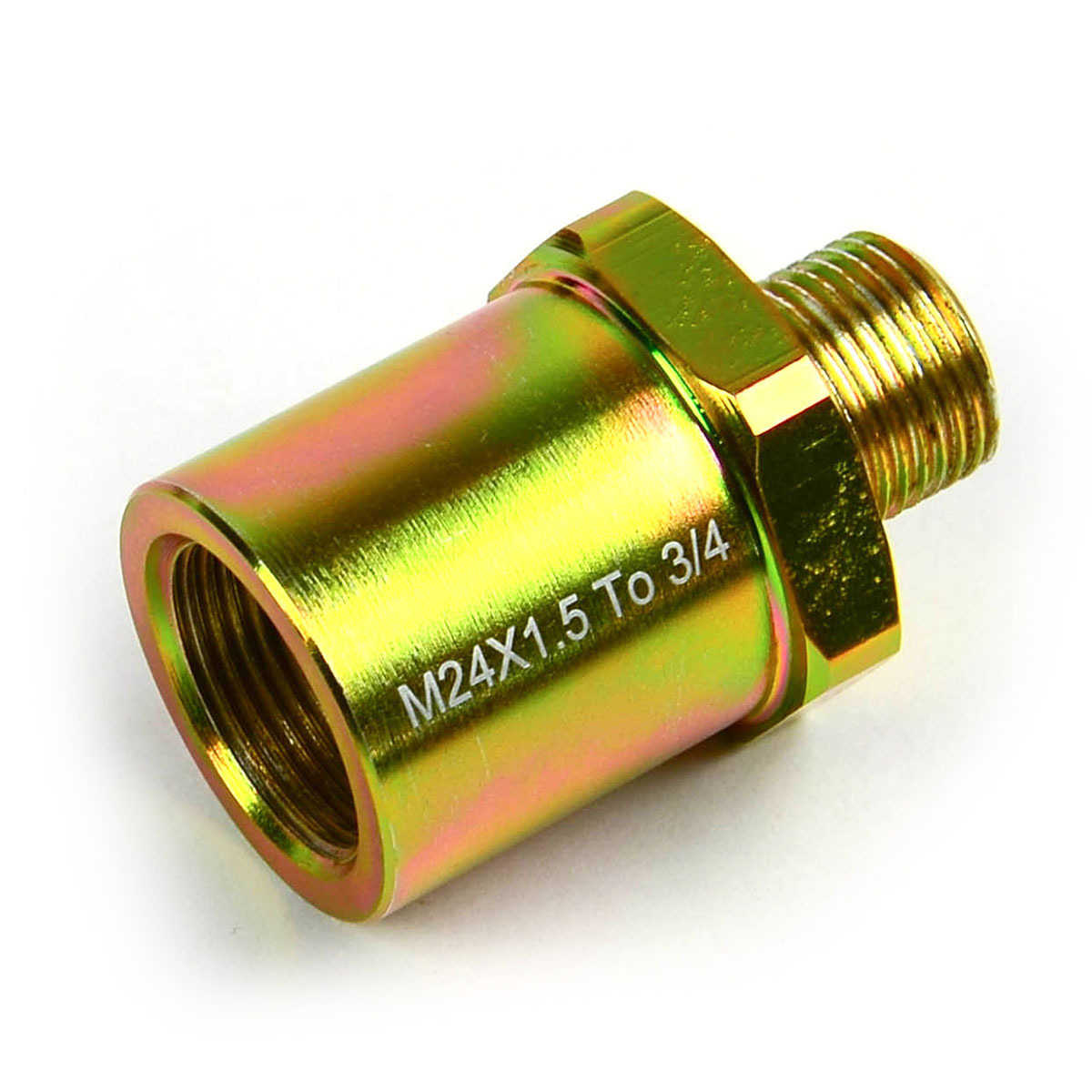 SAAS Oil Filter Sandwich Plate Kit SGAP6 M24 x 1.5 to 3/4 x 16 - Converts to the widely available Z9 style 3/4-16 thread oil filter