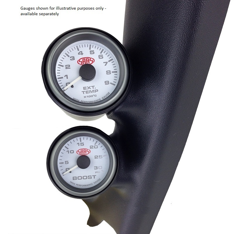 SAAS Gauge Pillar Pod for Ford PX2 PX3 Ranger Wildtrak Raptor 52mm