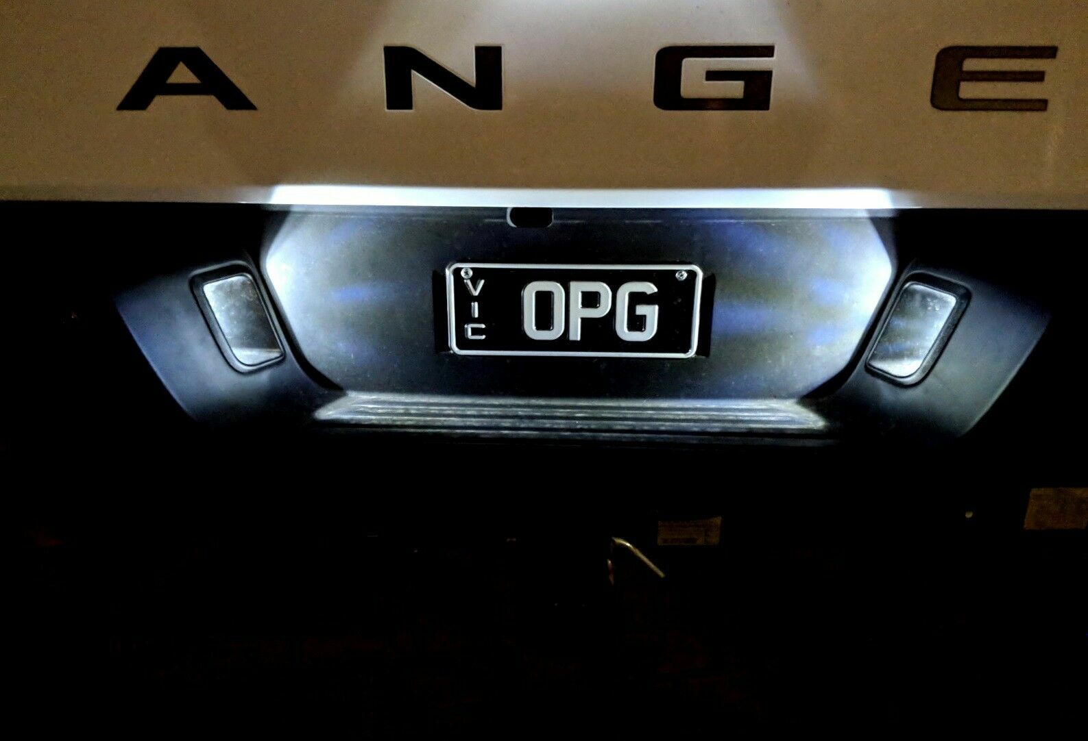 Autotecnica LED Licence Registration Plate Lamp Bulbs for Ford Ranger