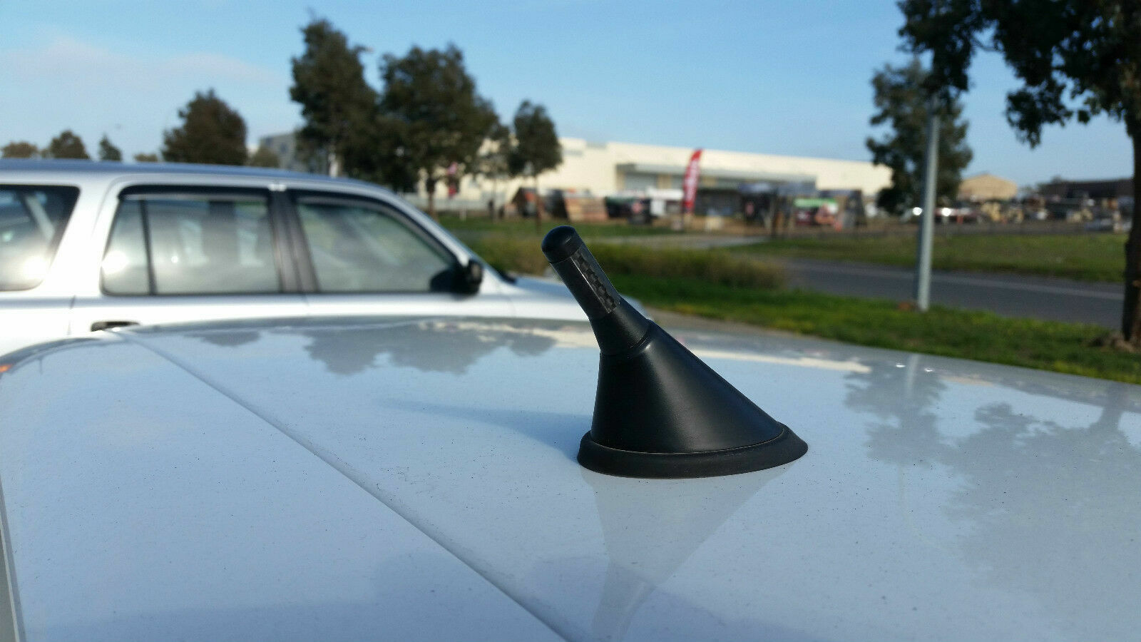 Antenna / Aerial Only Stubby Bee Sting for Mini Cooper Countryman - Carbon Black 3.5cm - Antenna Base NOT included