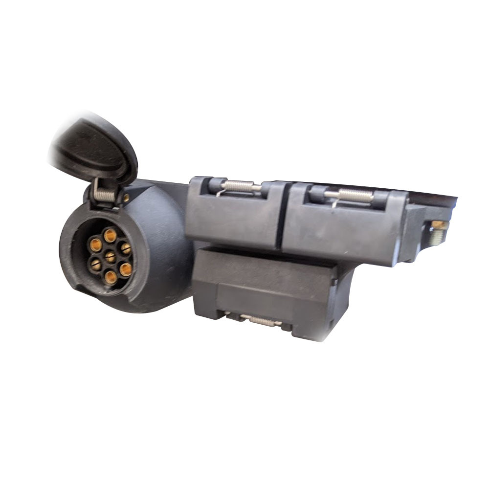 Onex Combo Trailer Plug INC 2 X Anderson Plugs 1 X 7 Pin Round 1 X 12