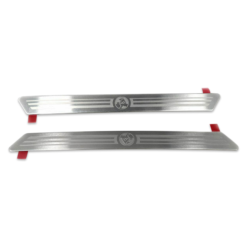 Genuine GM Holden Scuff Sill Plates with Lion Emblem Front for Buick