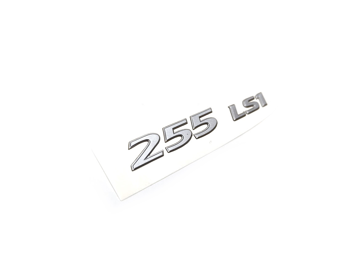 2-Pack Matte Silver HSV Senator Clubsport Maloo Stick-On Badges – VT VU VX R8