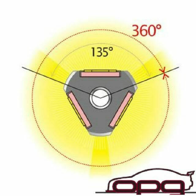 Autotecnica Led Lamp Conversion Kit 6000k 40 Watt High Hi Beam for VF