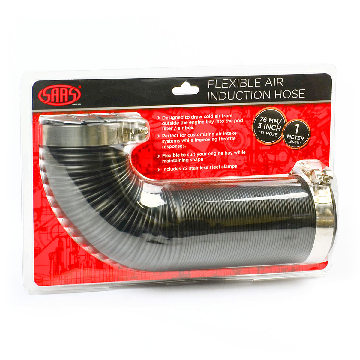 Genuine SAAS Flexible Air Induction Duct Hose and Customisable