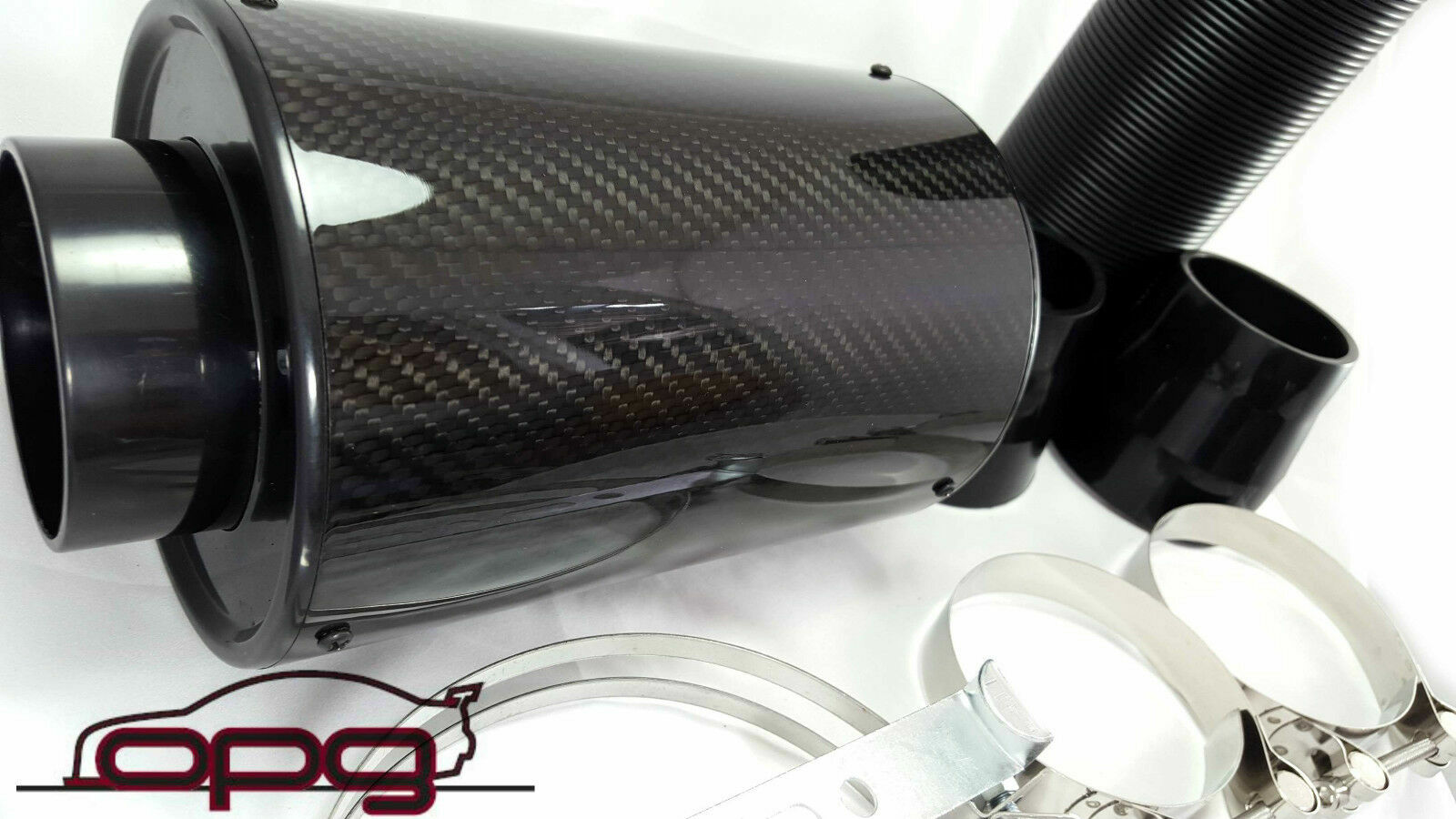 SAAS Performance Carbon Fibre Air Filter Universal Cold Air Intake 4WD