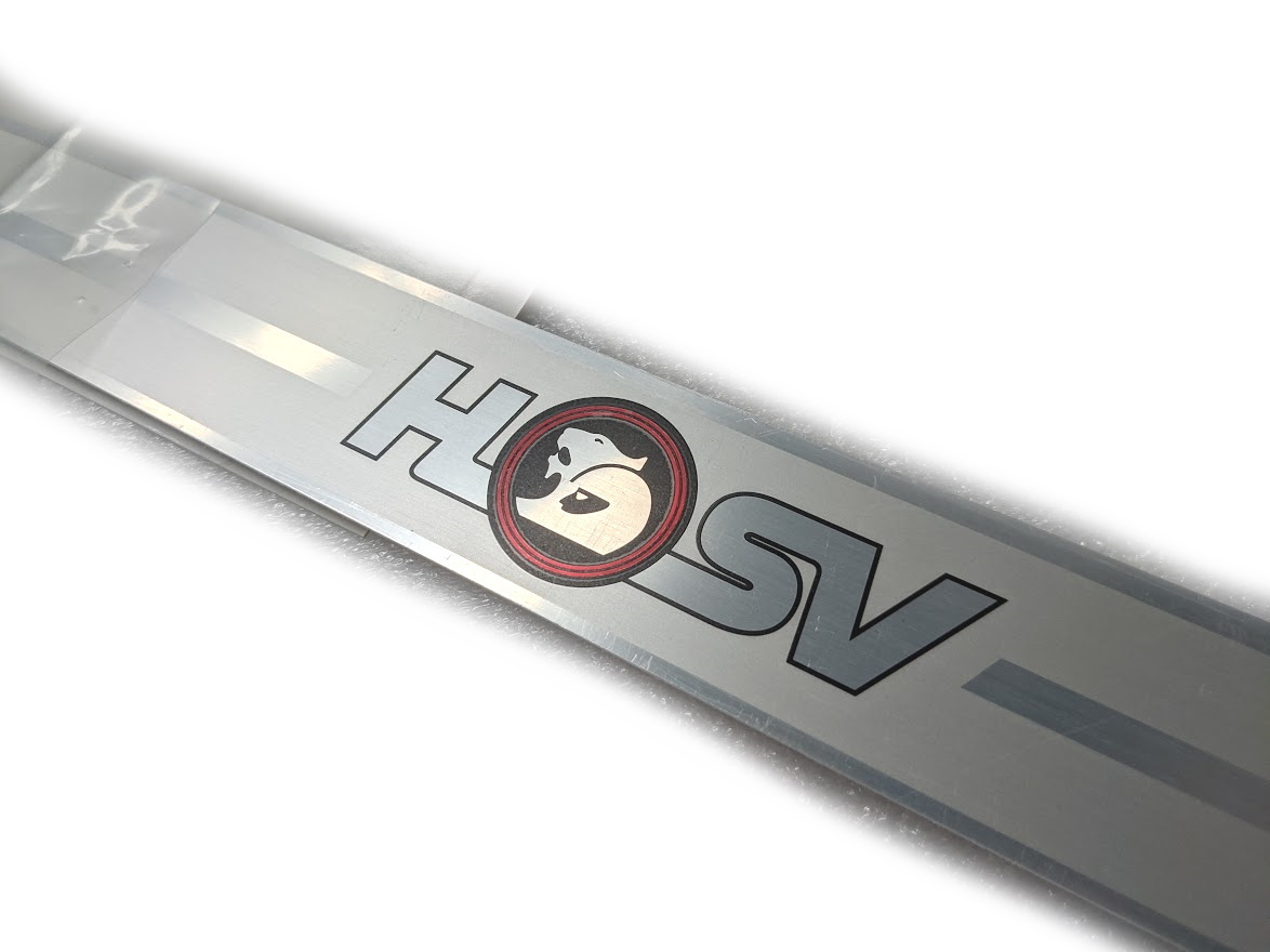 Genuine HSV Scuff Sill Plates with HSV Emblem for F&R VE VF VF2 SS SSV