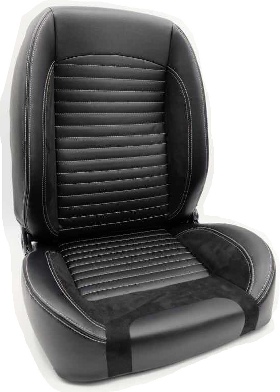 Autotecnica Classic Retro Style Low Back Bucket Seats for Ford Falcon