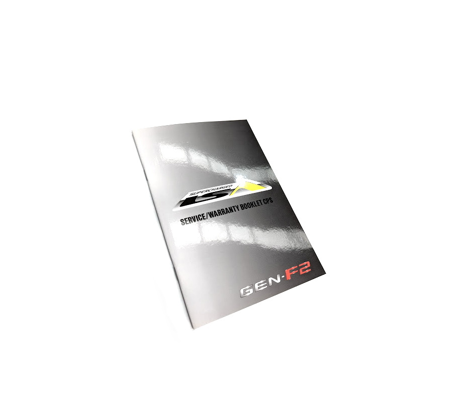 Genuine HSV Service Book for - GenF2 Gen-F2 VF Clubsport Maloo GTS GTSR ...