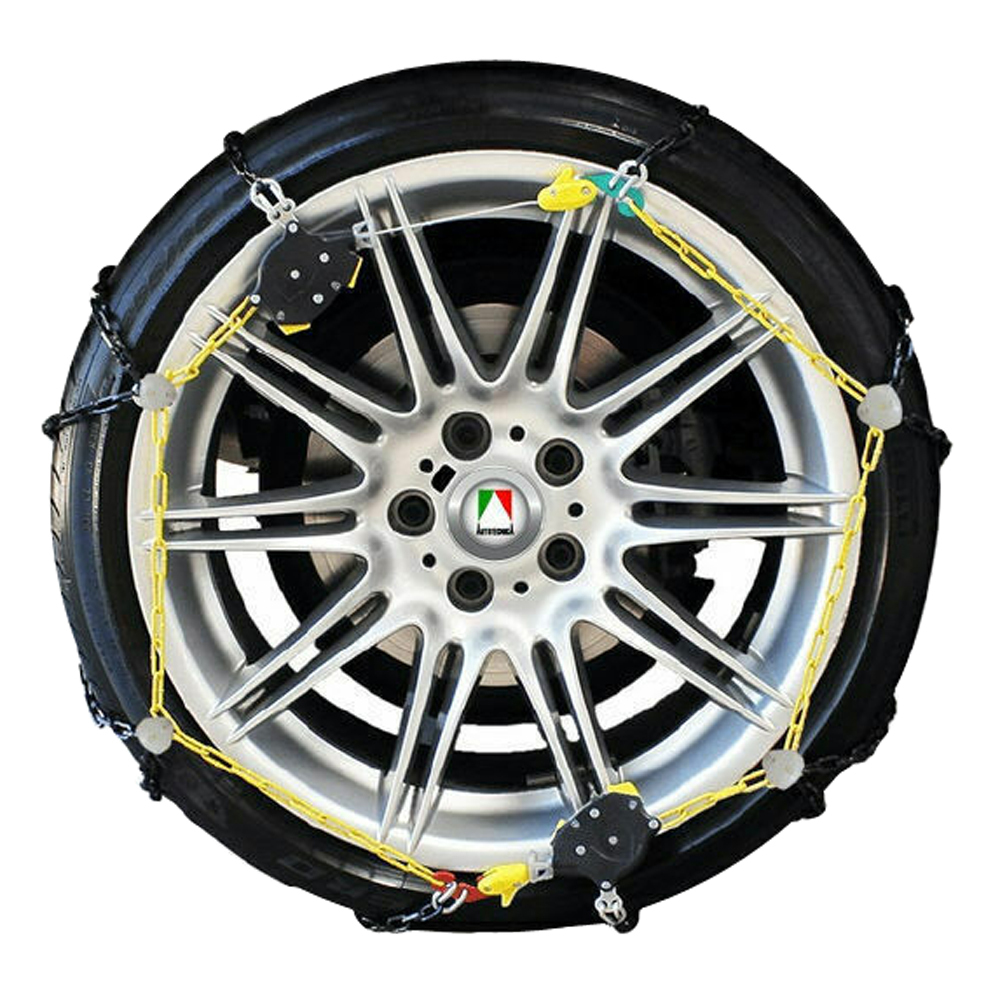 Autotecnica Snow Chain Kit Premium Autofit Clip On for SUV 4WD 4x4 Cars
