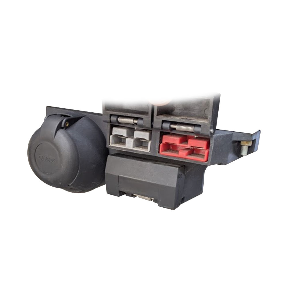 Onex Combo Trailer Plug INC 2 X Anderson Plugs 1 X 7 Pin Round 1 X 12