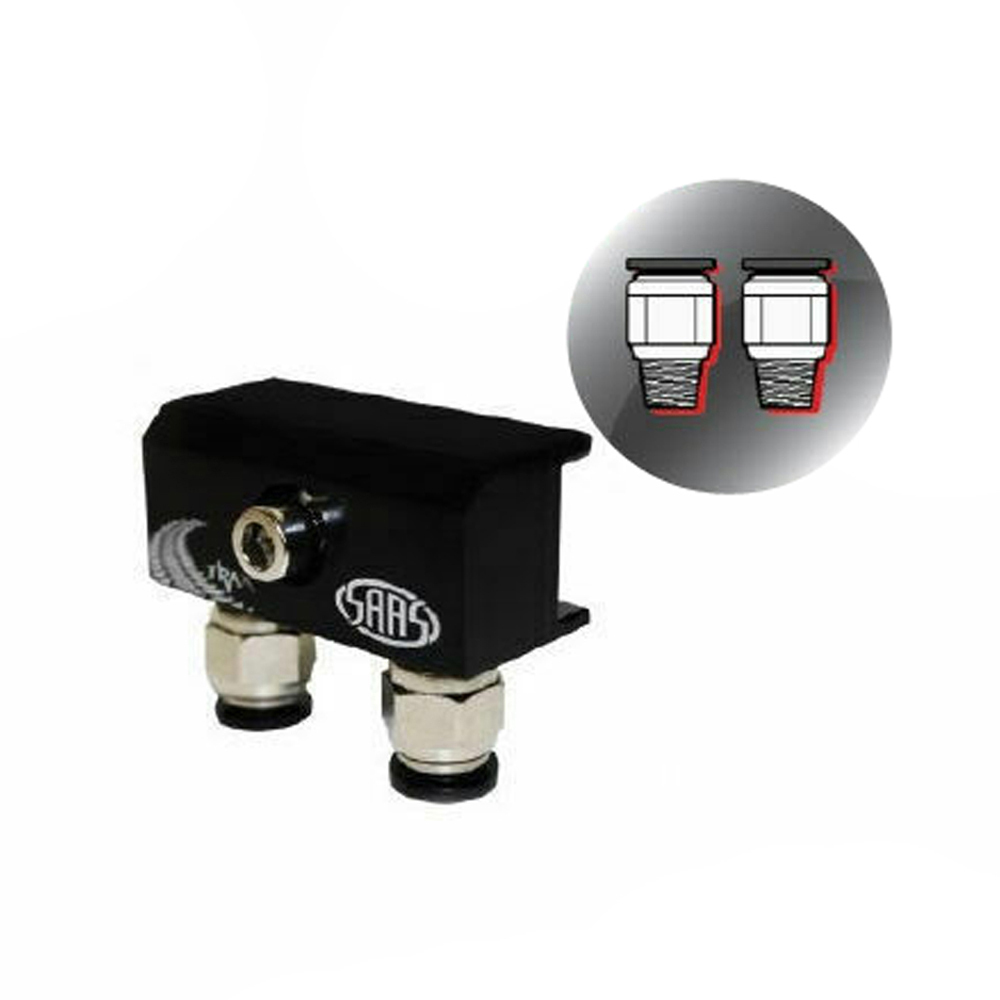 Genuine SAAS DB1010 Diff Breather Kit 2 Port for Nissan Navara D22 1997>2014