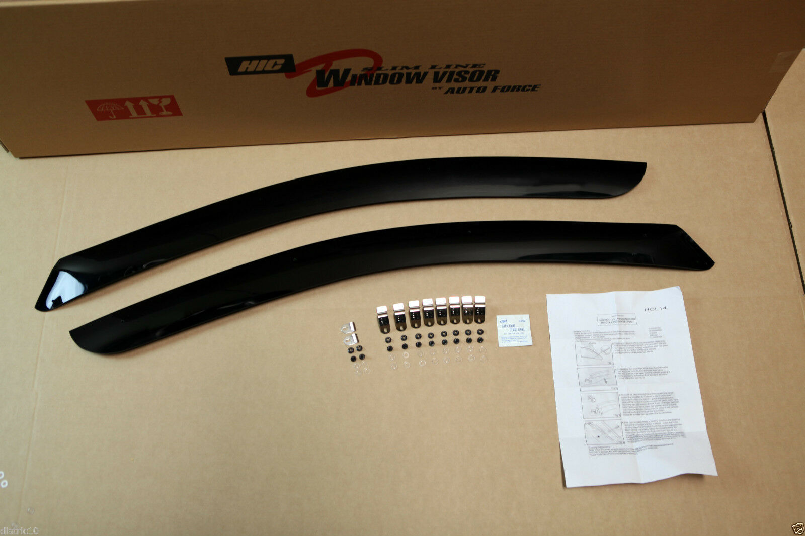 HIC Slimline Weathershield Weather Shield Kit Front for All Model