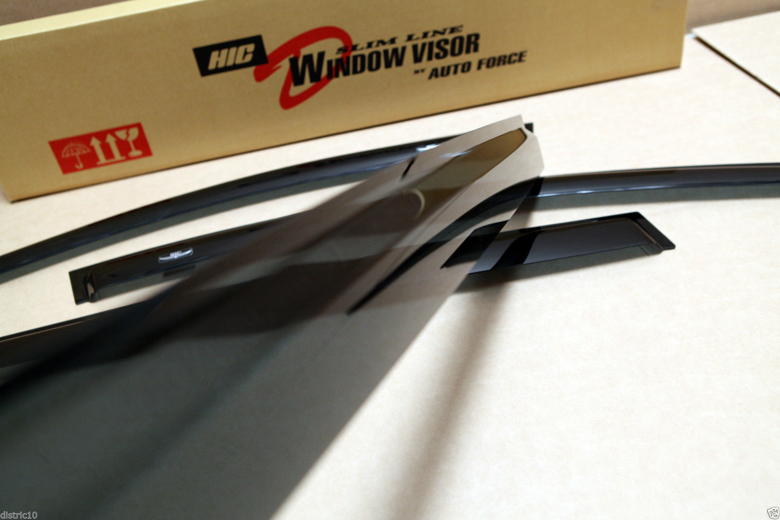 thumbnail interactive-video image 1 of HIC Slimline Dark Tinted Weathershields For Holden VE VF HSV – Front Doors Only – Perspex 1 of 2