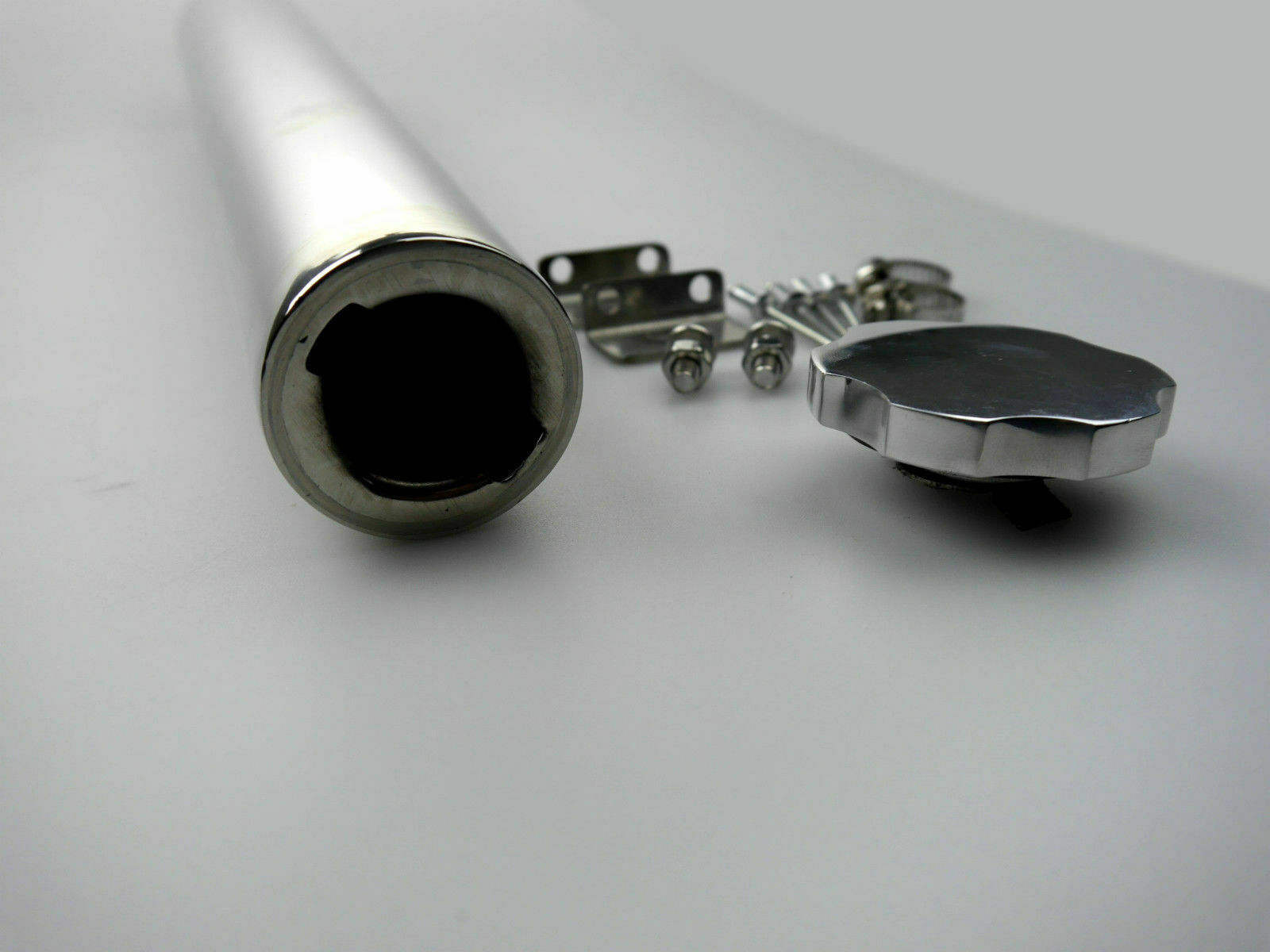 Polished Alloy Radiator Overflow Recovery Tube/Tank for Holden Torana