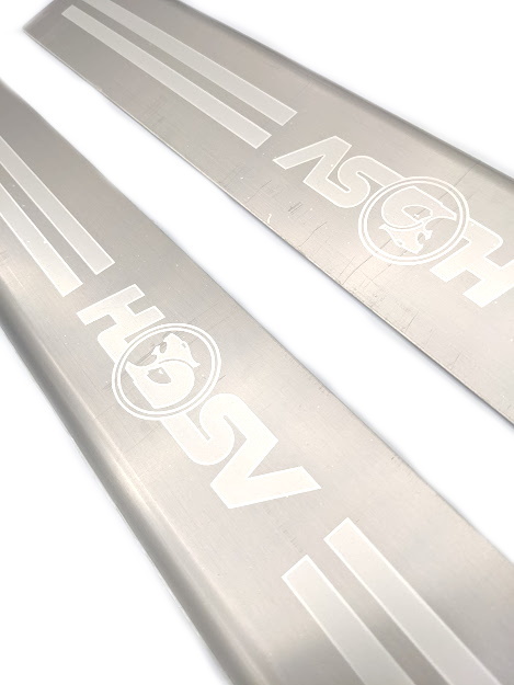 Genuine GM Holden Scuff Sill Plates with SV6 Emblem F&R for VE VF
