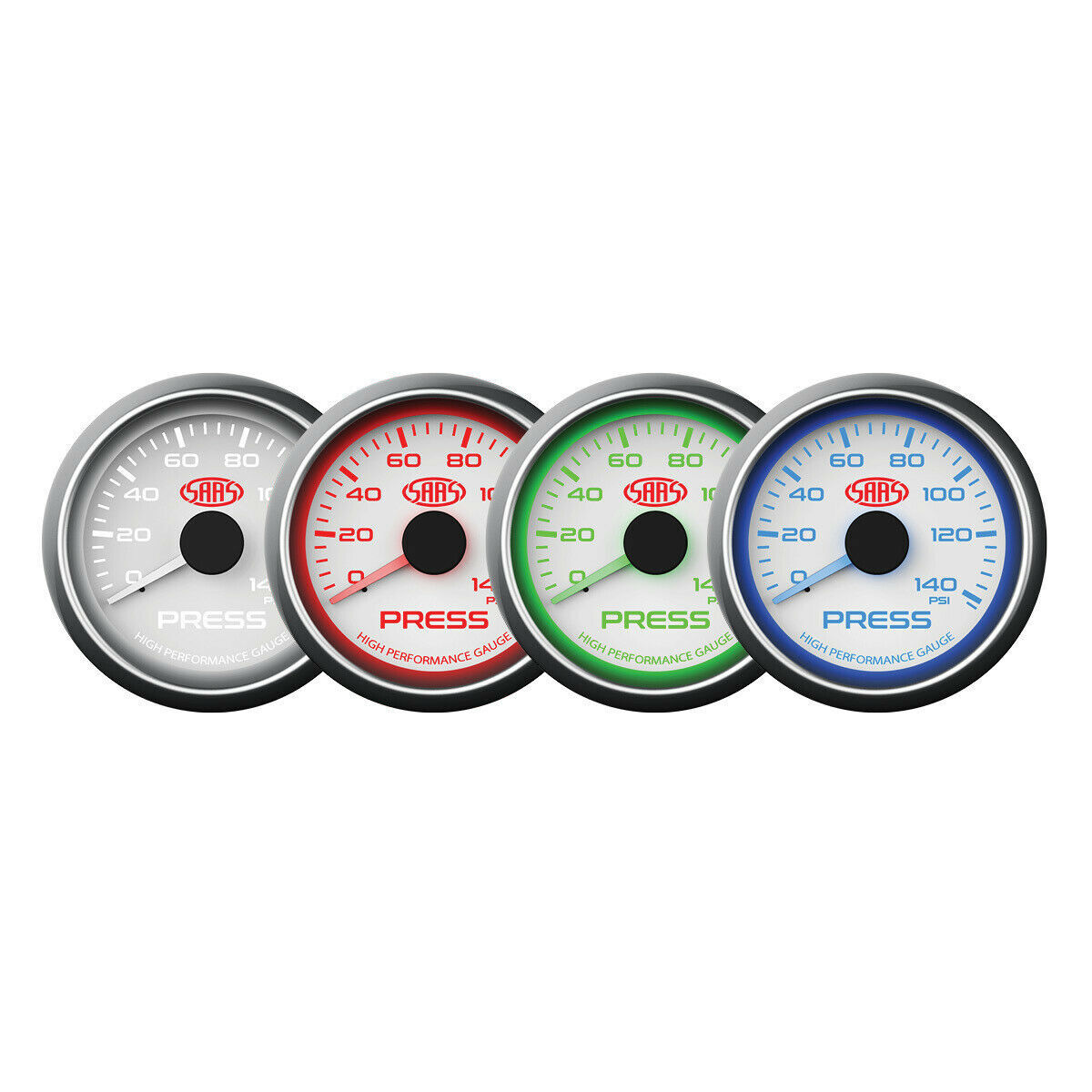 Genuine SAAS Gauge Dash Pod Oil Temp & Oil Pressure Gauges for BA BF