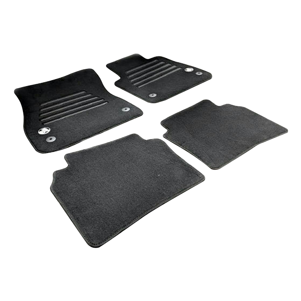 Genuine Holden Floor Mats For VE Commodore Sedan & Sportwagon 2006-2013 – Charcoal With Black Piping