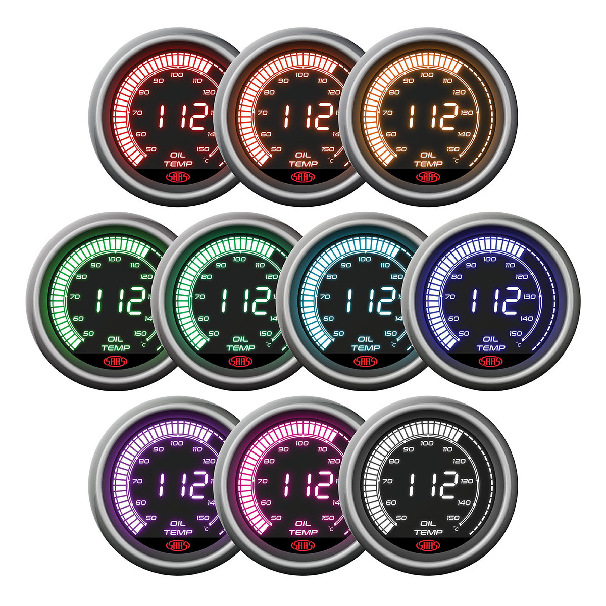 Genuine SAAS Gauge Dash Pod & Gauge Package for Holden VE Series 1/2