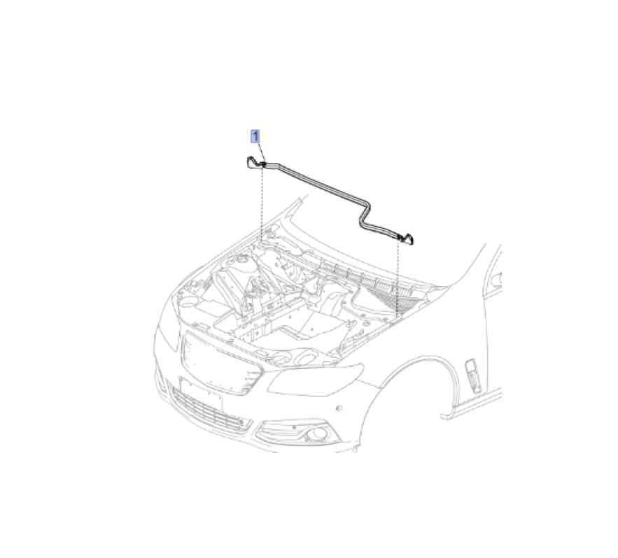 thumbnail image 2 of Genuine Holden HSV Rear Diffuser – Fits VE VF GXP, E1, E2, E3, GEN-F, GEN-F2 Sedan & Wagon 2 of 6