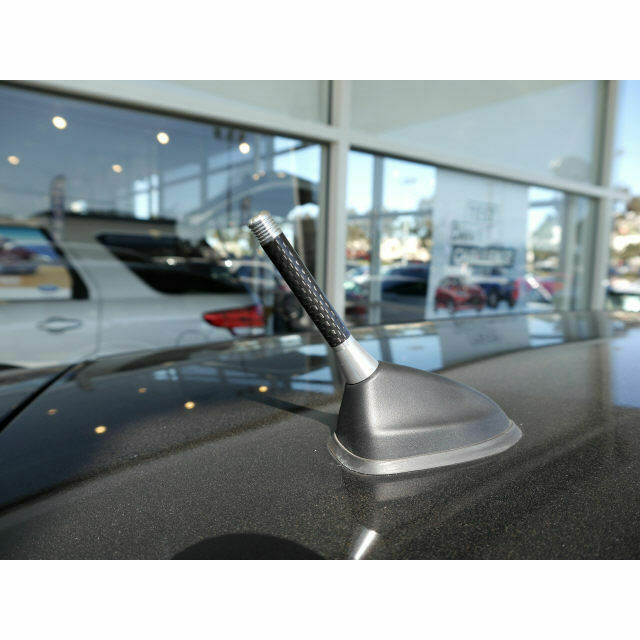 thumbnail image 2 of Autotecnica Stubby Bee Sting Antenna For Mini Cooper - Black Carbon, 7.5cm (AM/FM/DAB Compatible) 2 of 6