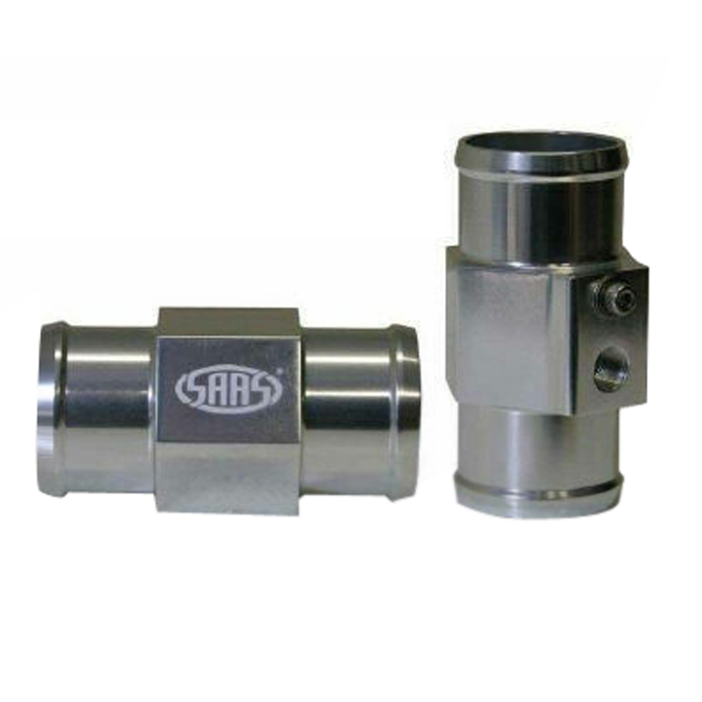 thumbnail image 2 of SAAS SWTA38 Water Temp Gauge Sender Adaptor – 38mm Radiator Hose, 1/8 NPT, Silver 2 of 3