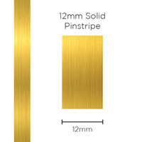 Genuine SAAS Pinstripe Solid Gold 12mm x 10mt