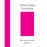 Genuine SAAS Pinstripe Solid Pink 12mm x 10mt