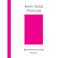 Genuine SAAS Pinstripe Solid Pink 6mm x 10mt