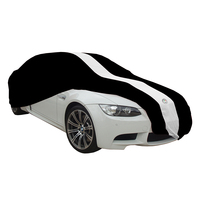 Autotecnica Show Car Indoor Cover for Mazda RX2 Softline Line Fleece Non Scratch - Black