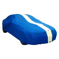 Autotecnica Show Car Indoor Cover for Mazda RX2 Softline Line Fleece Non Scratch  - Blue