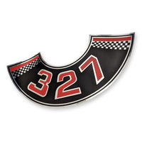 Decal for HK Holden GTS Air Cleaner Chrome "327"