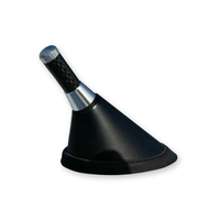 Antenna / Aerial Only Stubby Bee Sting for Renault Megane RS Sport - Carbon Silver 3.5cm - Antenna Base NOT included