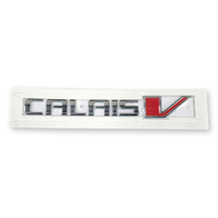 Genuine Holden Badge for Chrome Red "CalaisV" ZB Calais Front Door & Vauxhaul VXR 1