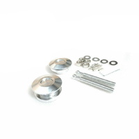 TFI Flush Mount Alloy Silver Quick Release Pins Locks For Tool Cabinets / Boxes