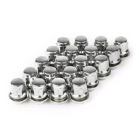 Genuine SAAS 73745B Wheel Nut For Toyota 12 x1.5 Chrome Closed End Taper 37mm Long with Washer (20 Nuts)