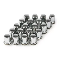 Genuine SAAS 74745B Wheel Nut For Toyota 12 x1.5 Chrome Closed End Taper 43mm Long with Washer (20 Nuts)