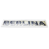 Genuine Holden Badge for "Berlina" Chrome Decklid Boot or Tailgate VX Sedan or Wagon