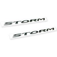 Genuine Holden Badge "Storm" for Rear 1/4 Panel VE SSV SS SV6 Ute - Pair